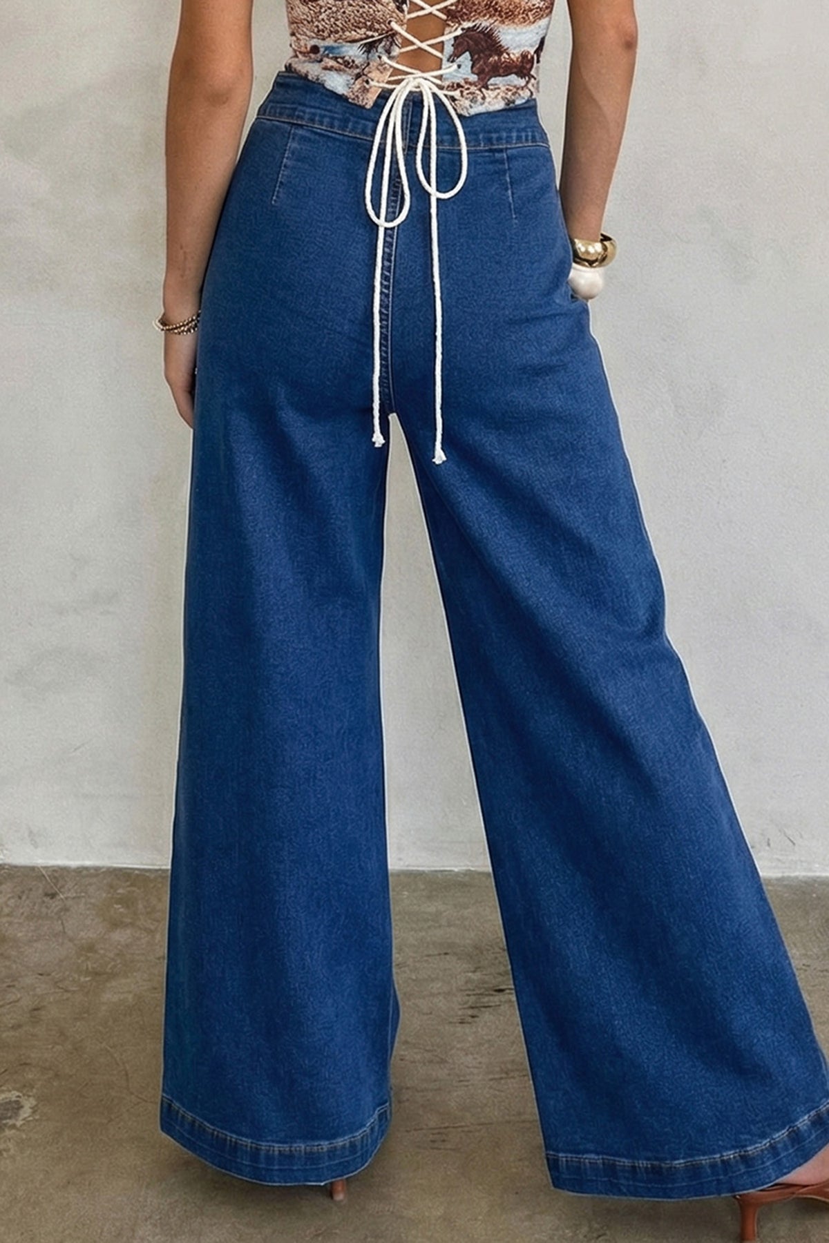 Wild West Wide Leg Jeans - PRE ORDER