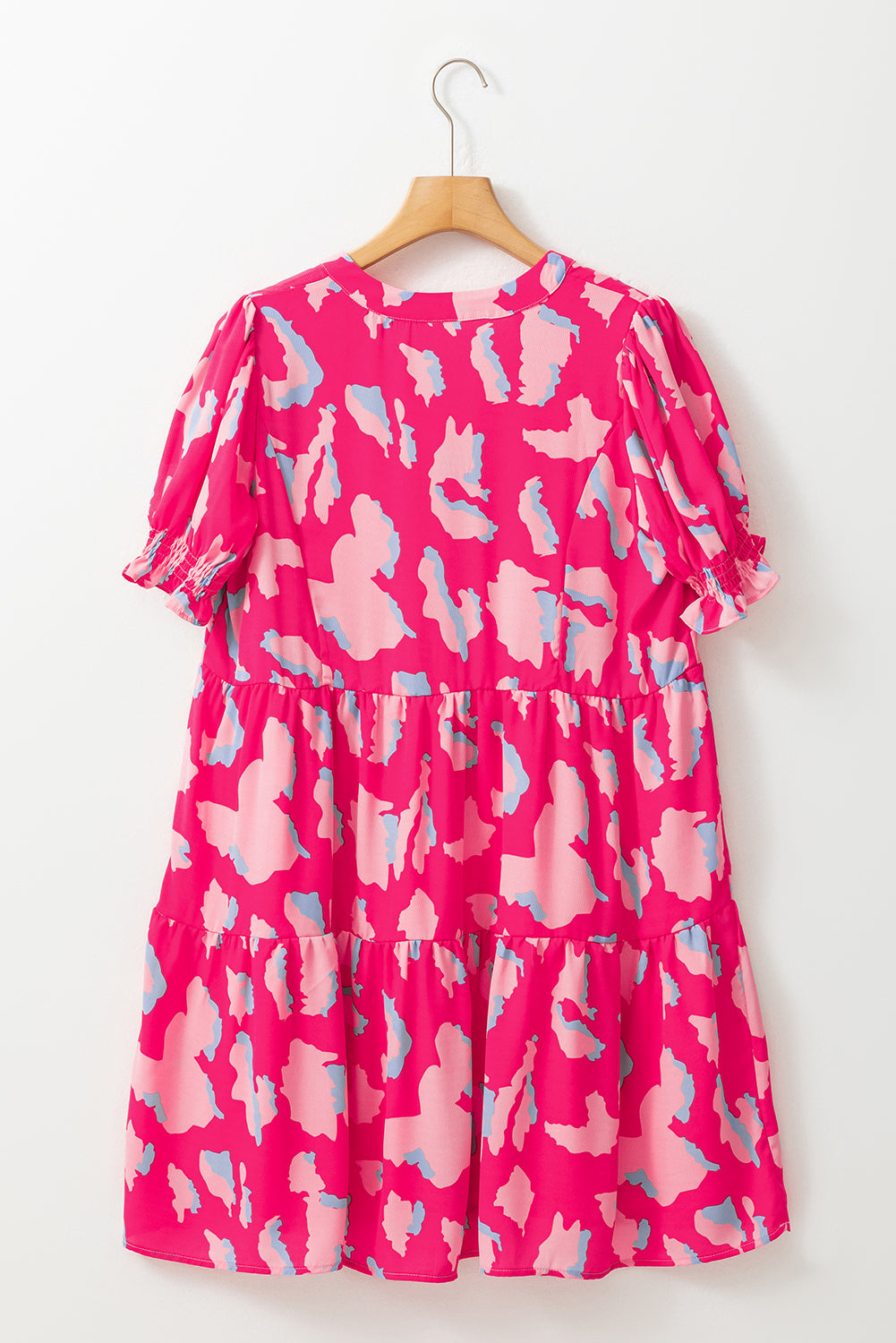 Pink Tiered Dress
