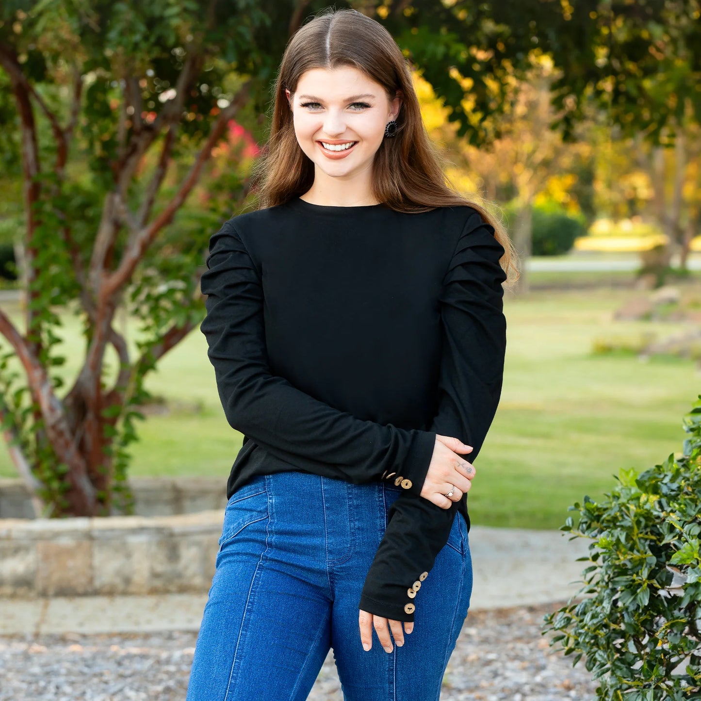 Ruffled Grace Top