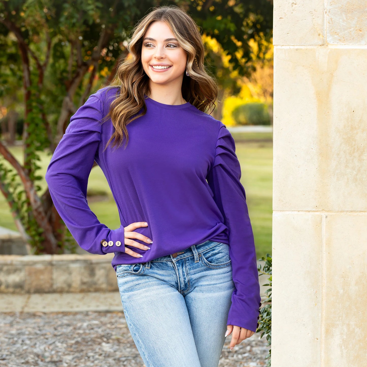 Ruffled Grace Top