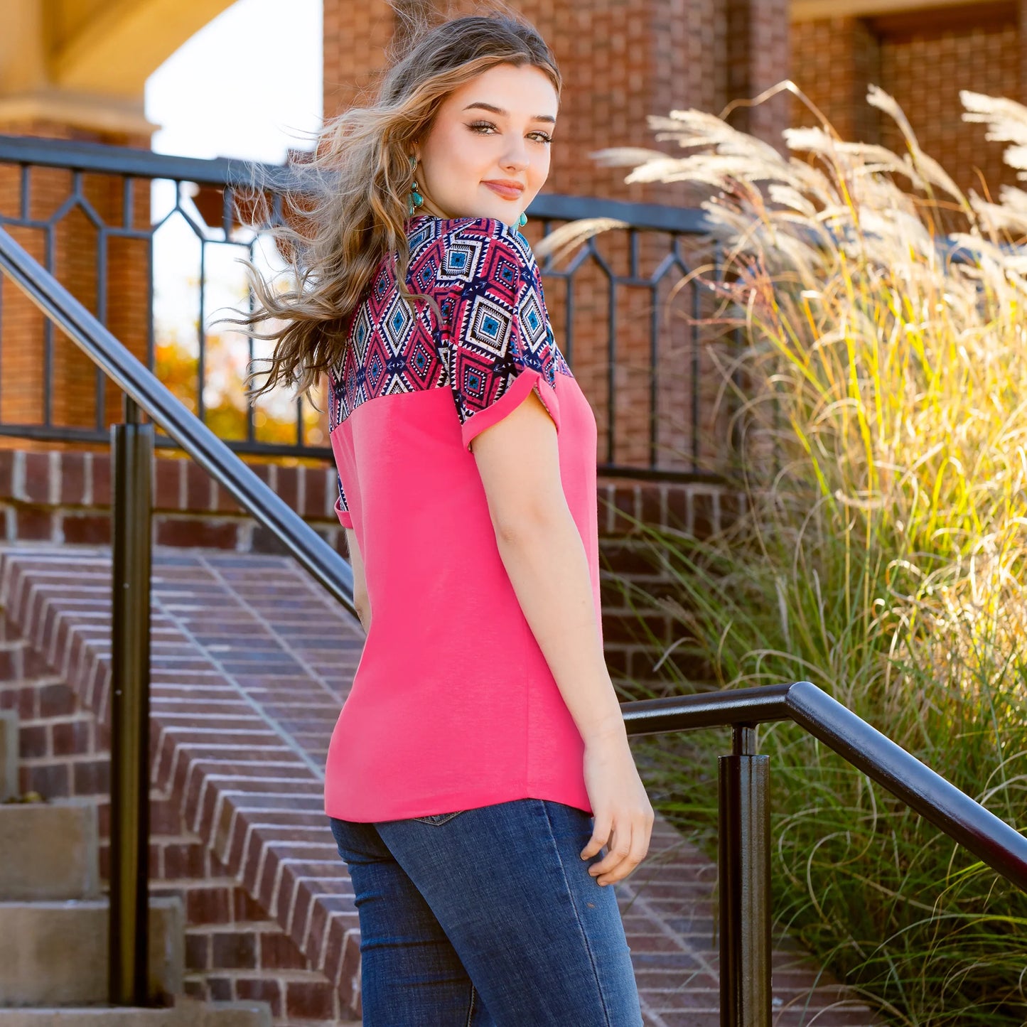 Pink Prism Pop Top