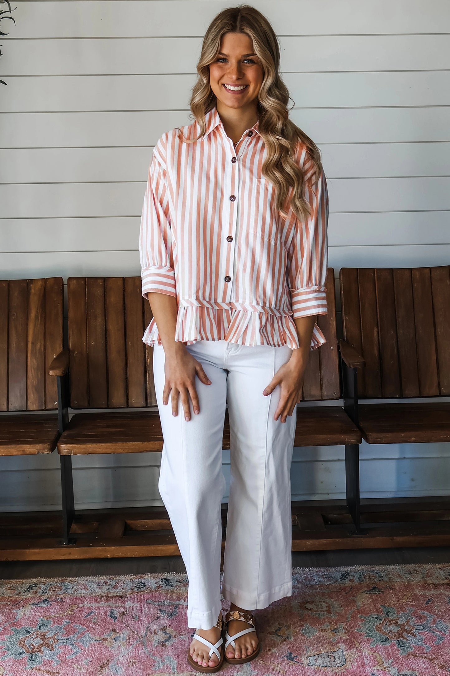 Savannah Stripe Blouse