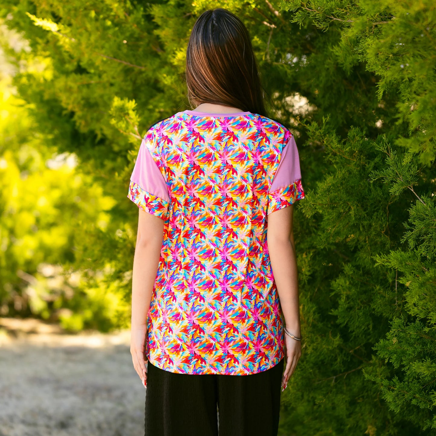 Color Me Bold Lace Top