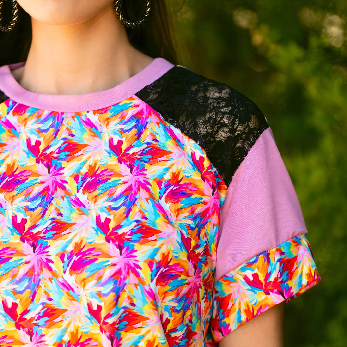 Color Me Bold Lace Top