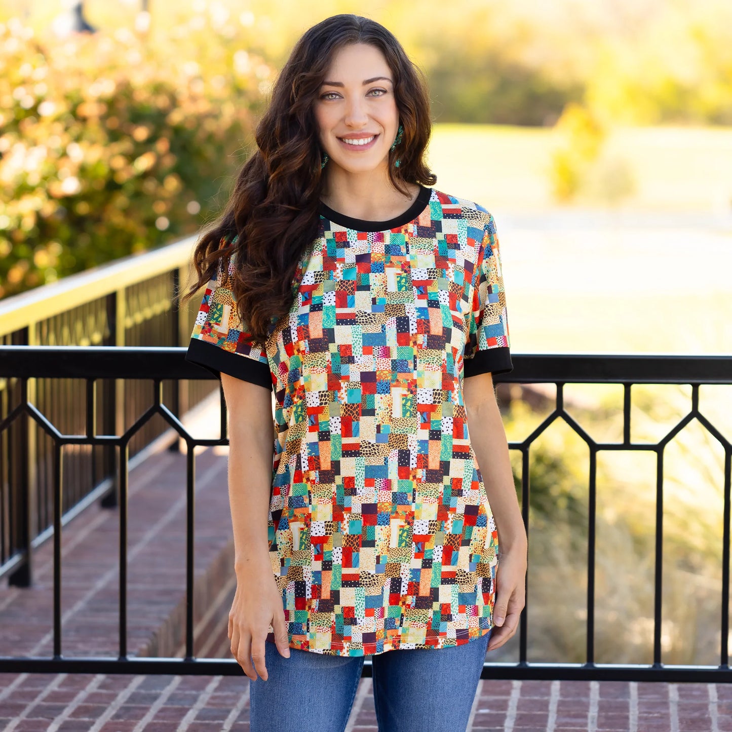 Savanna Mosaic Top