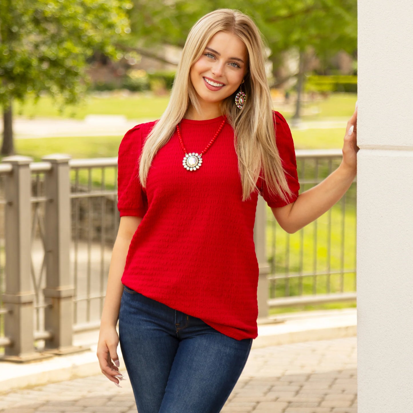 Scarlet Charm Top
