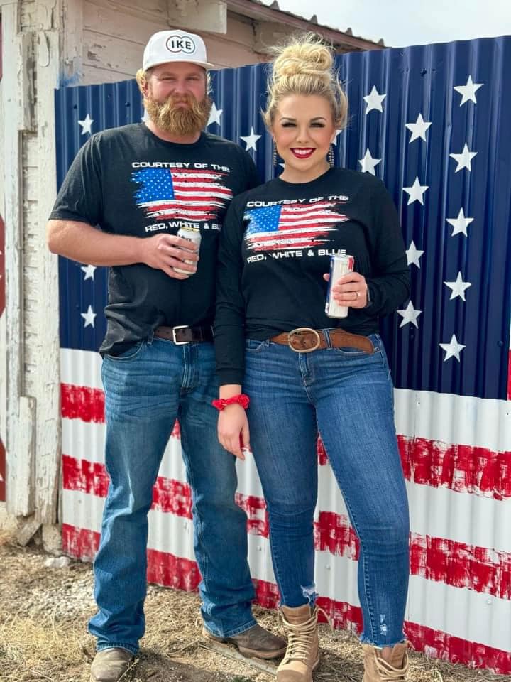 Courtesy of the Red, White & Blue Graphic Tee
