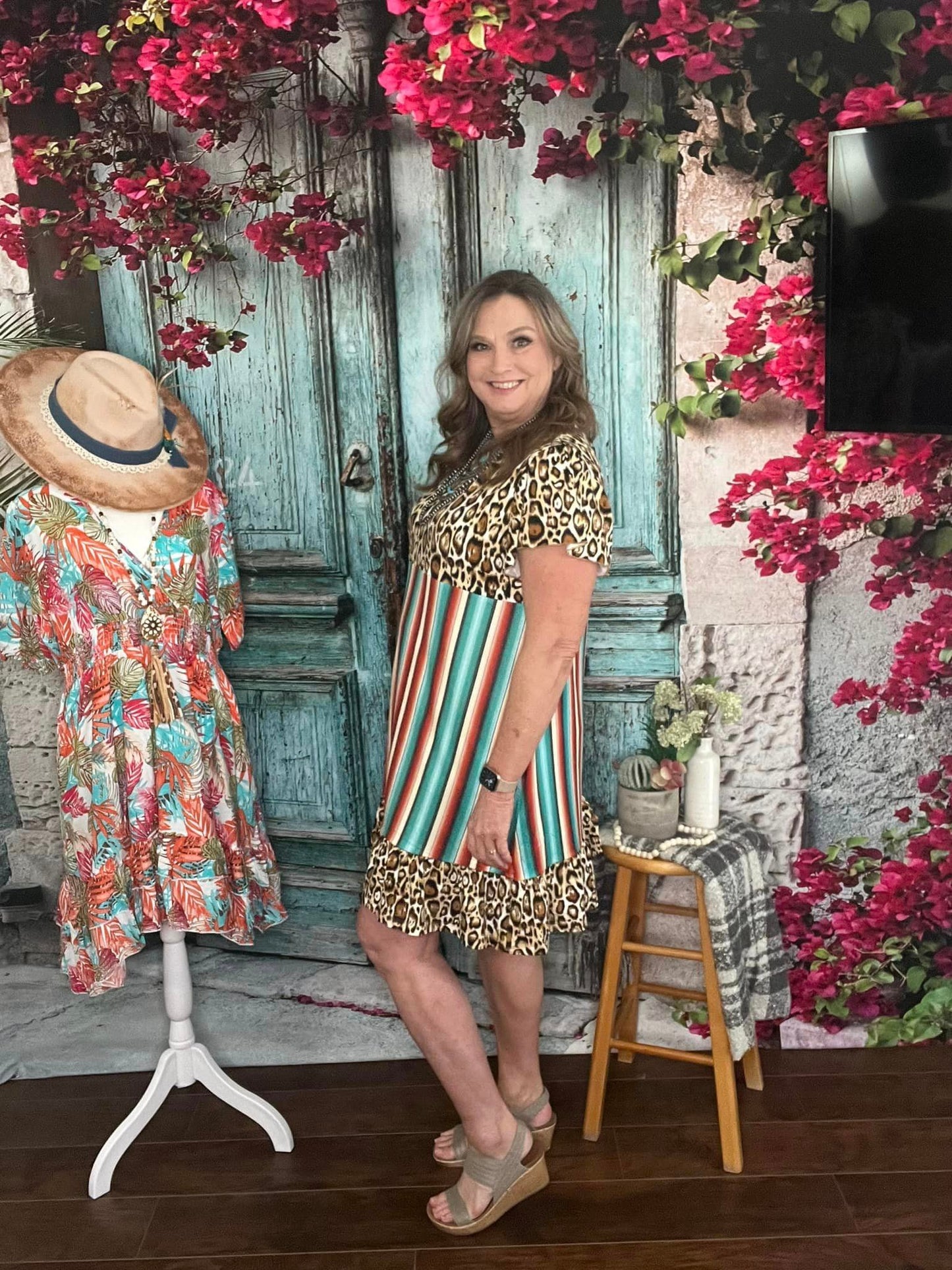 Western Strip Dress