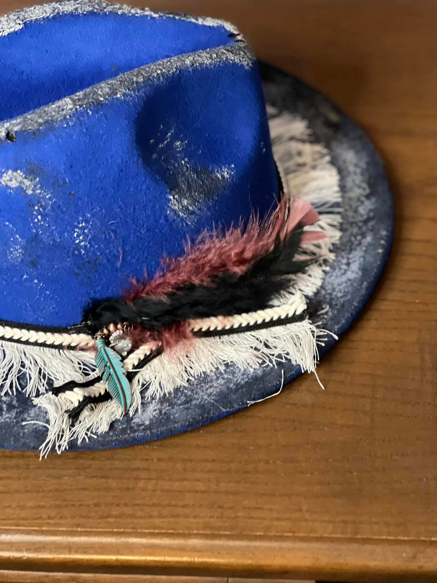 Royal Blue Short Brim Hat