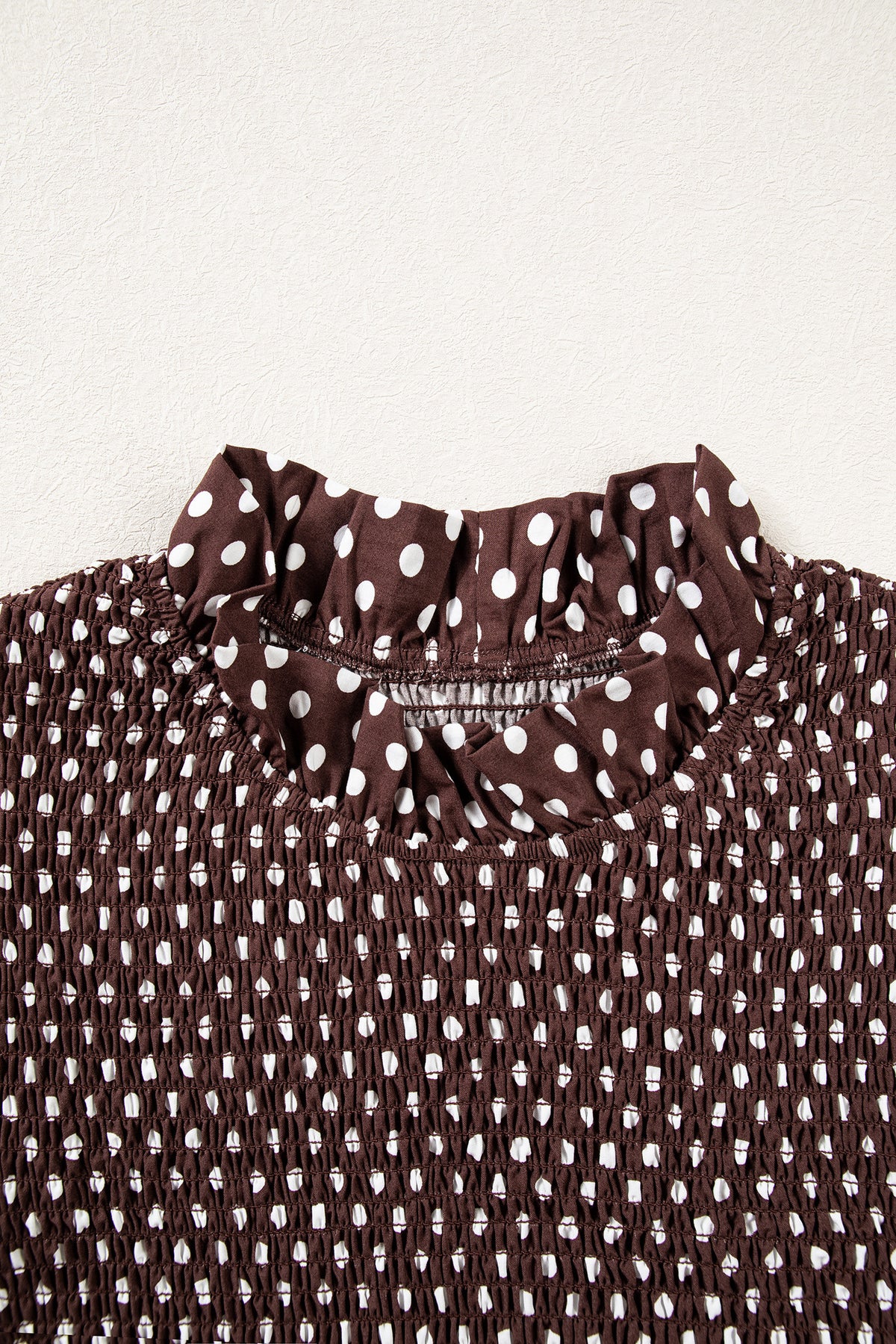Vintage Dot Ruffle Blouse - PRE ORDER