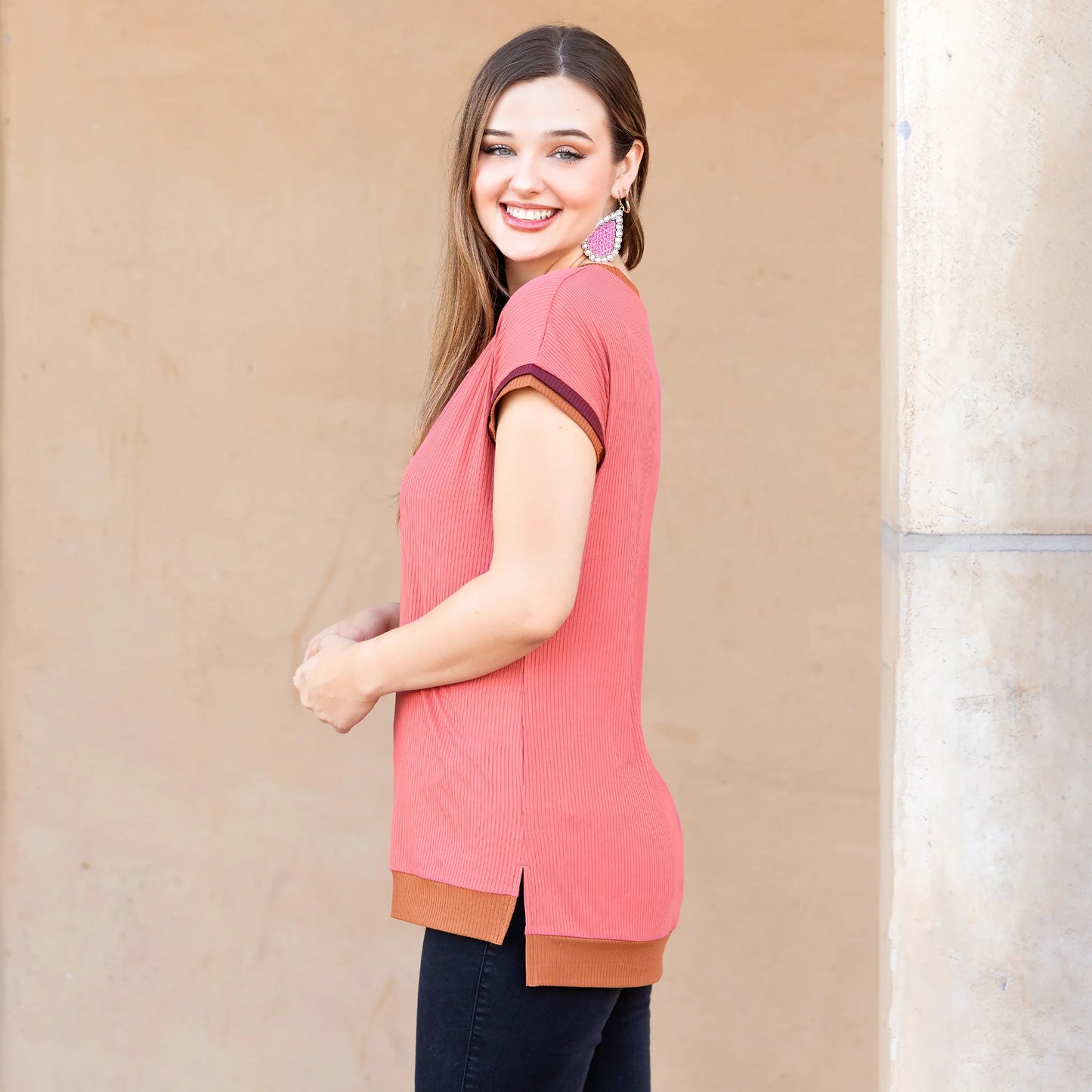 The Rosewood Trim Tee