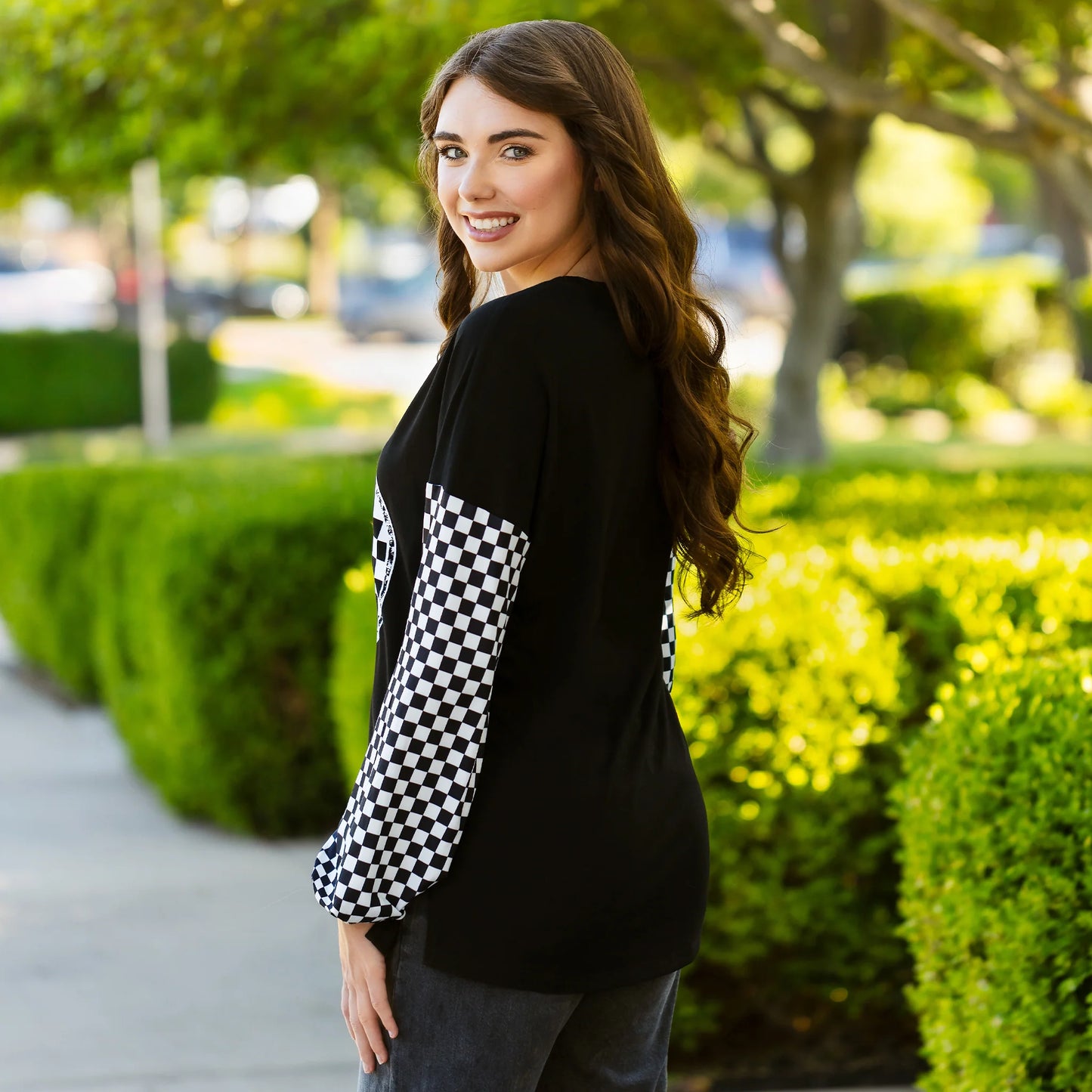 Wild Card Cowboy Top
