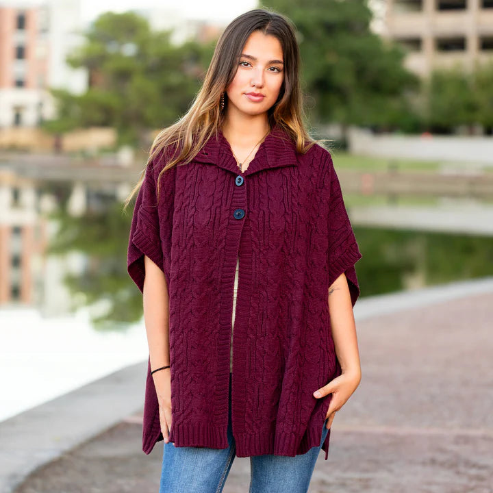 Cozy Cascade Knit Vest