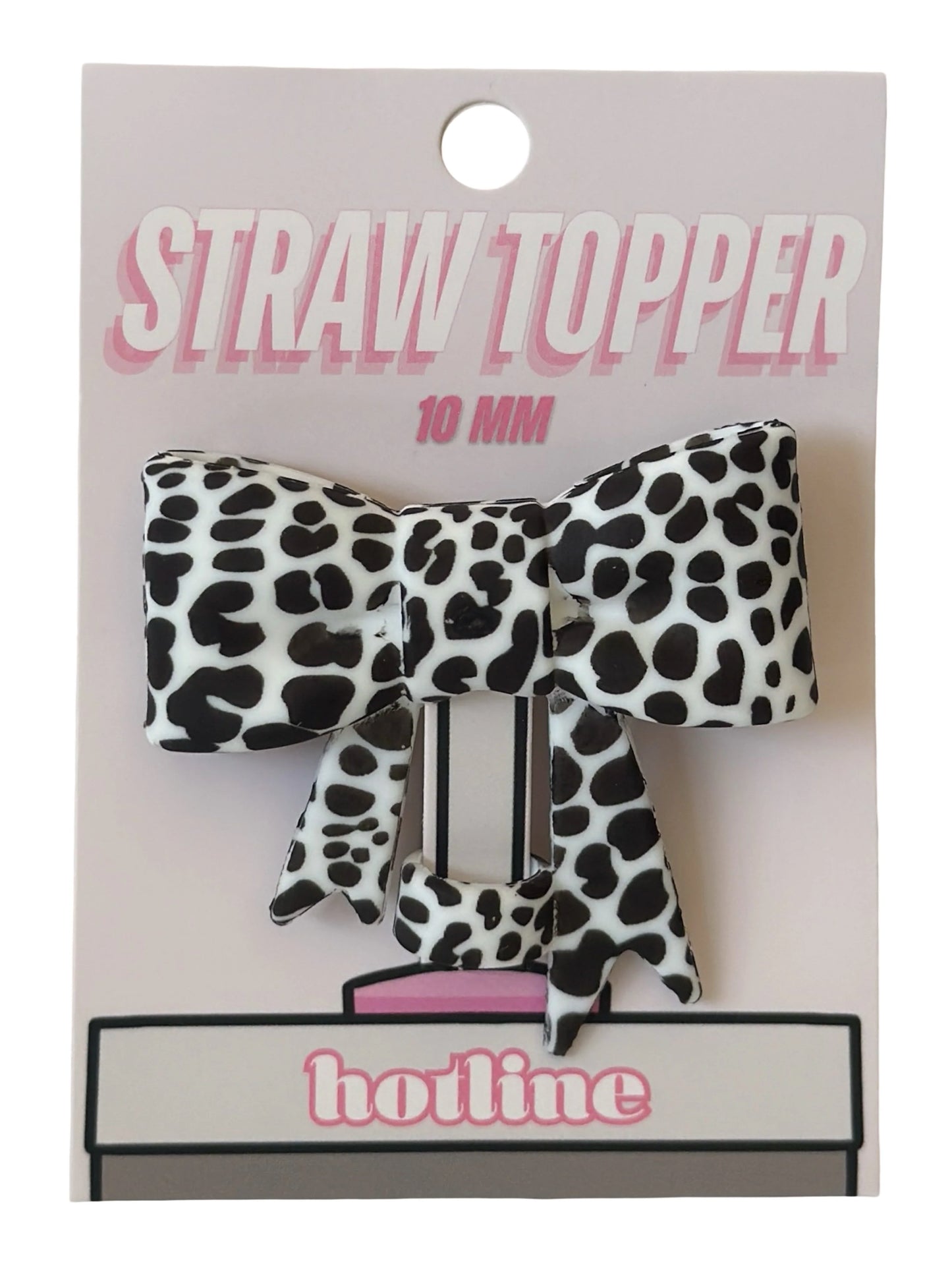 Bow Straw Topper