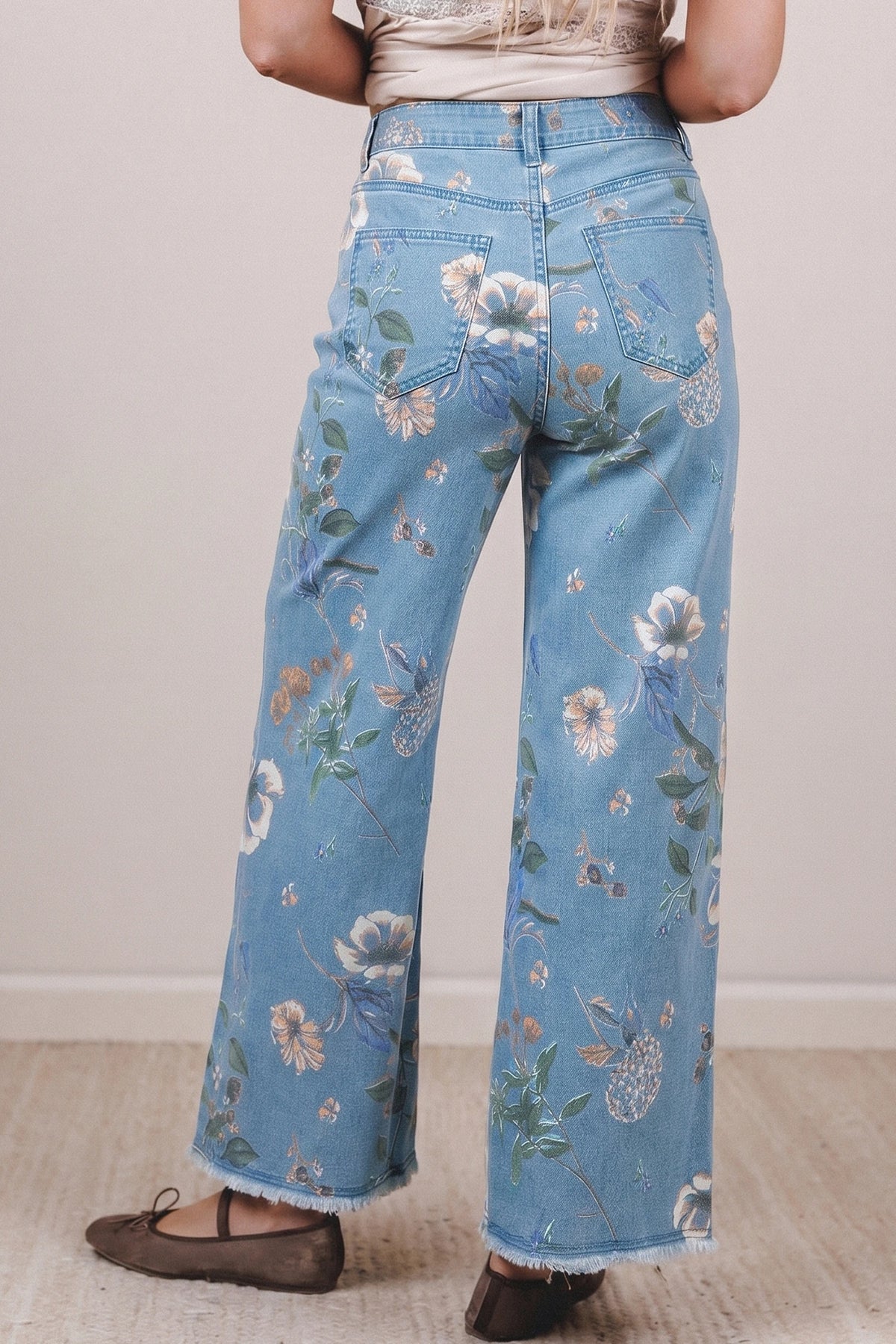 Free Spirit Floral Pants - PRE ORDER