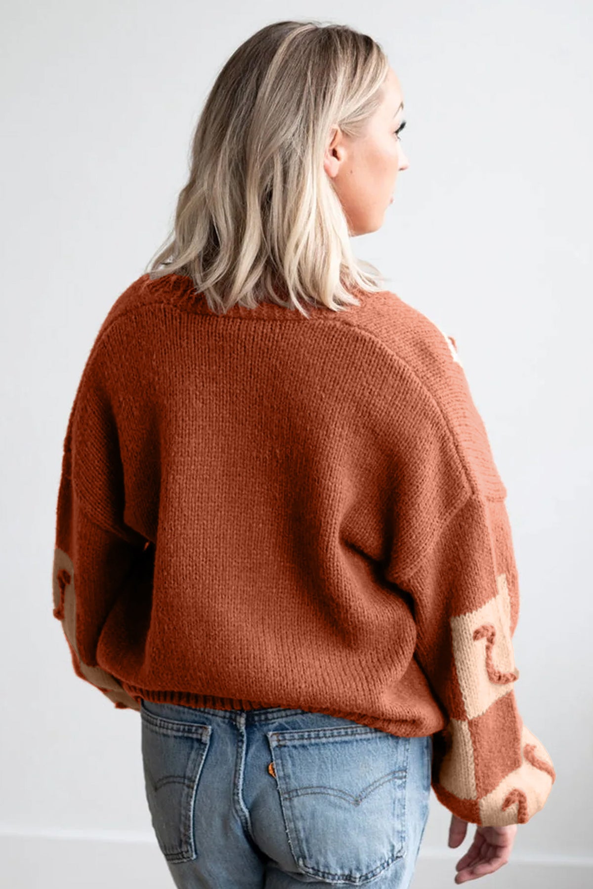 Horshoe Haven Plaid Cardigan - PRE ORDER