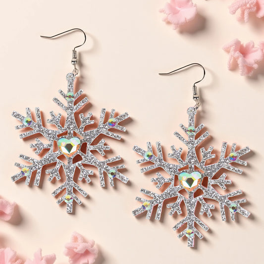 Twinkle Snowflake Earrings