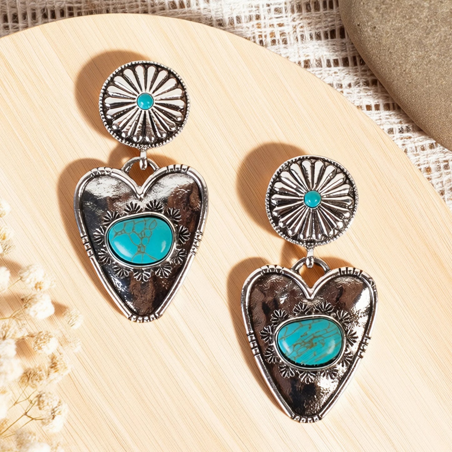 Heart of the West Earrings