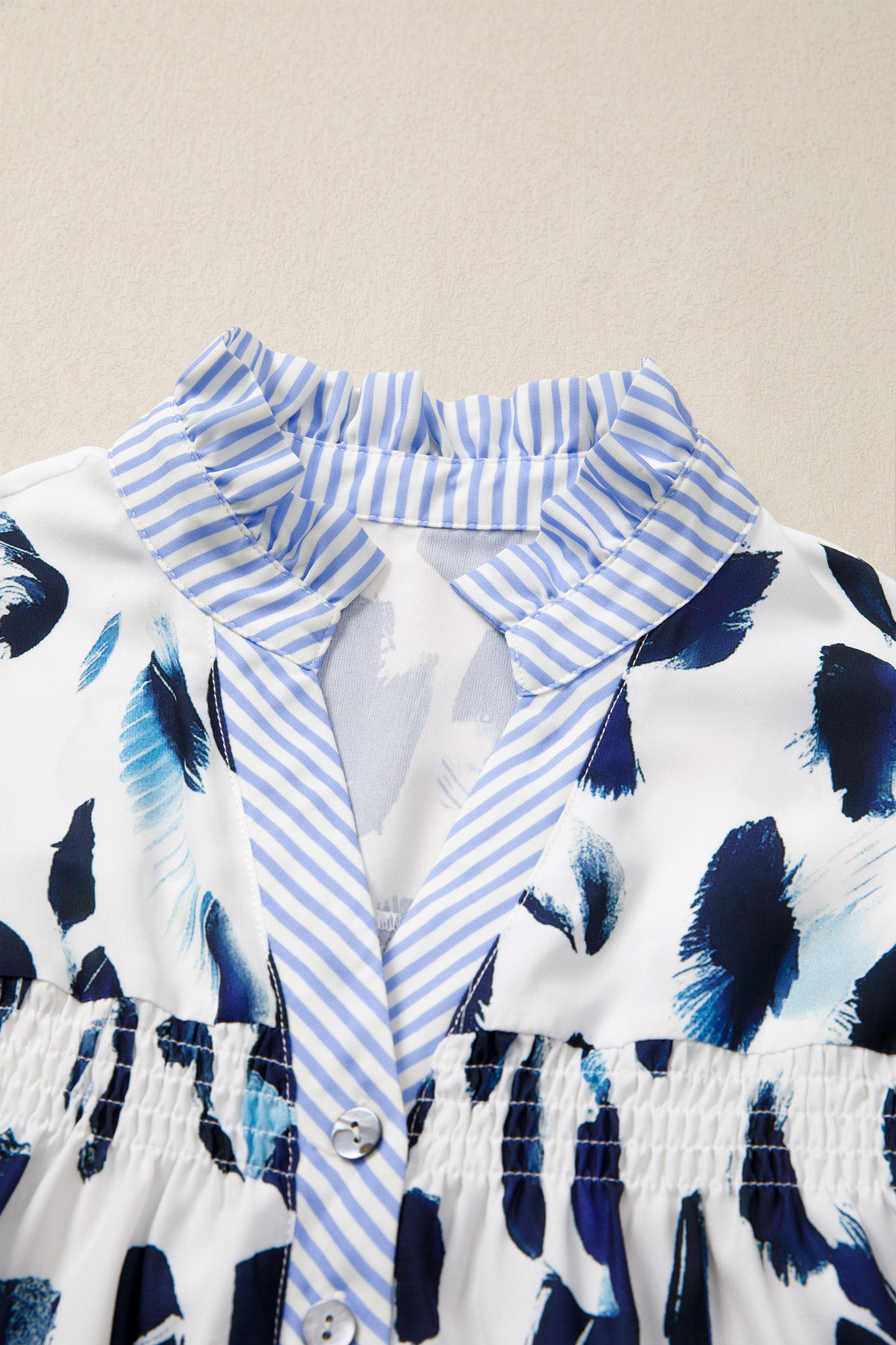 Coastal Brushstroke Top - PRE ORDER