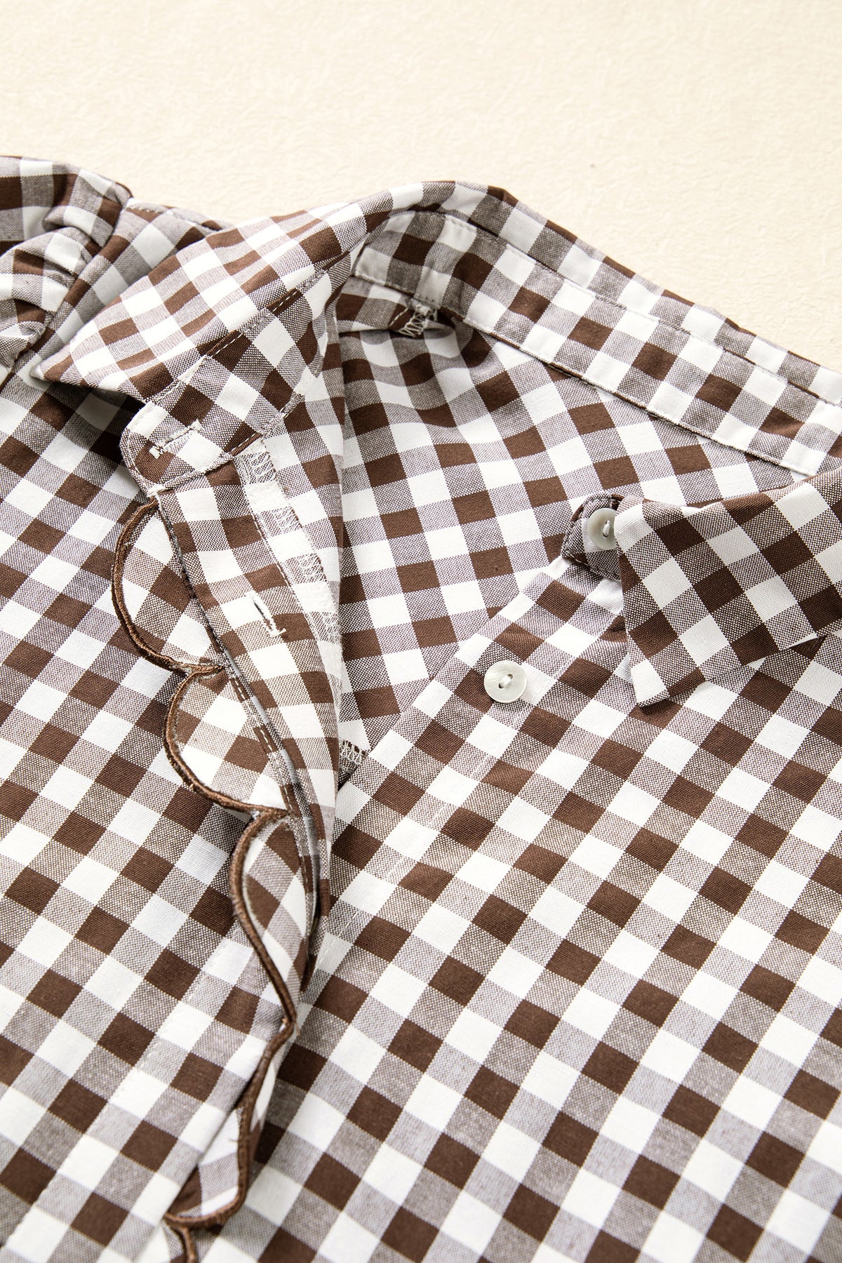 Autumn Charm Plaid Blouse - PRE ORDER