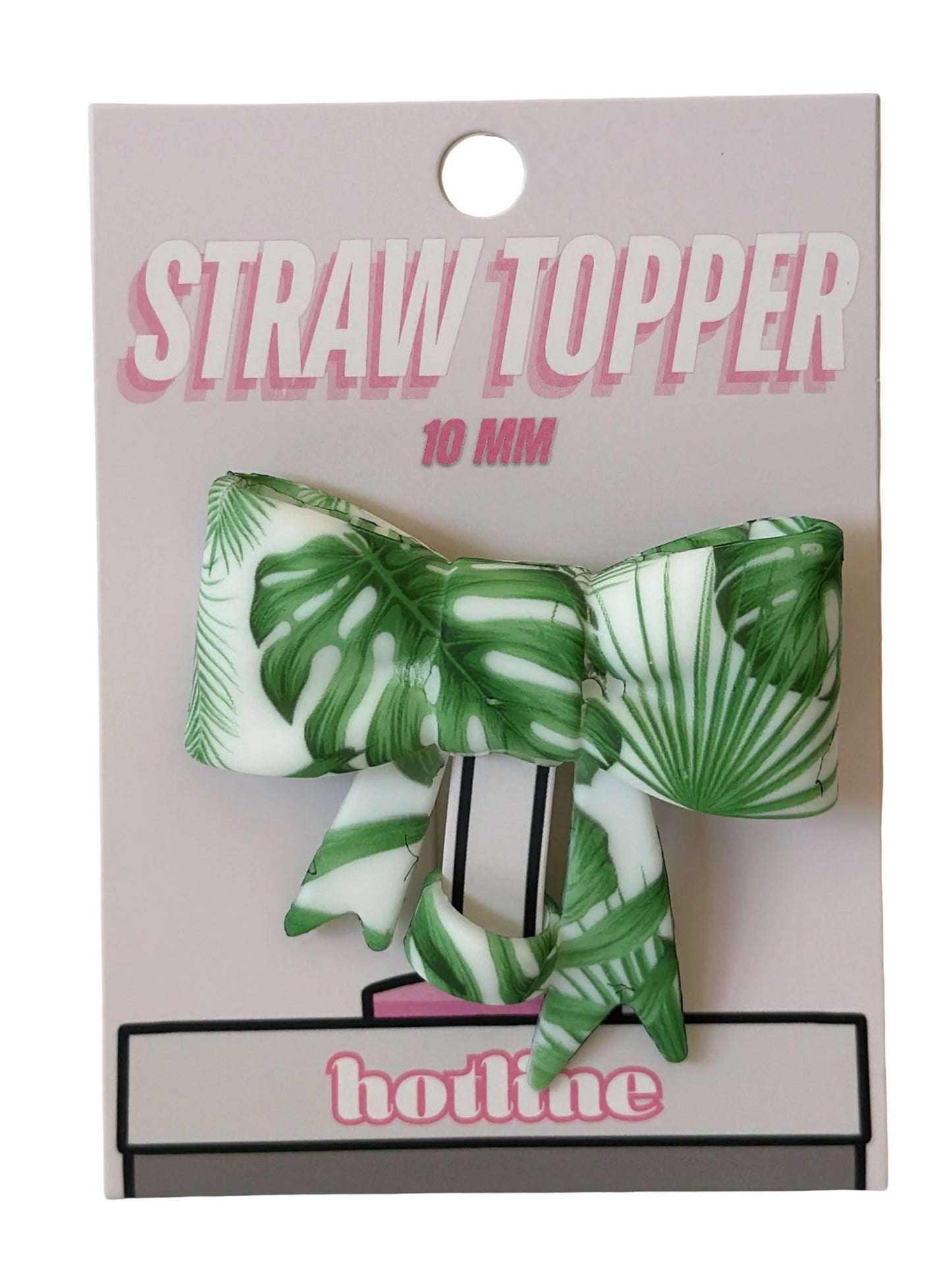 Bow Straw Topper
