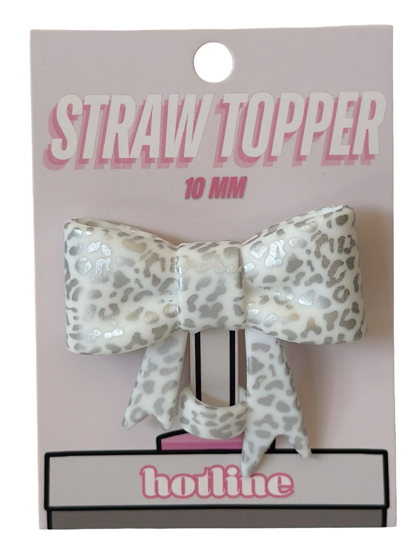 Bow Straw Topper