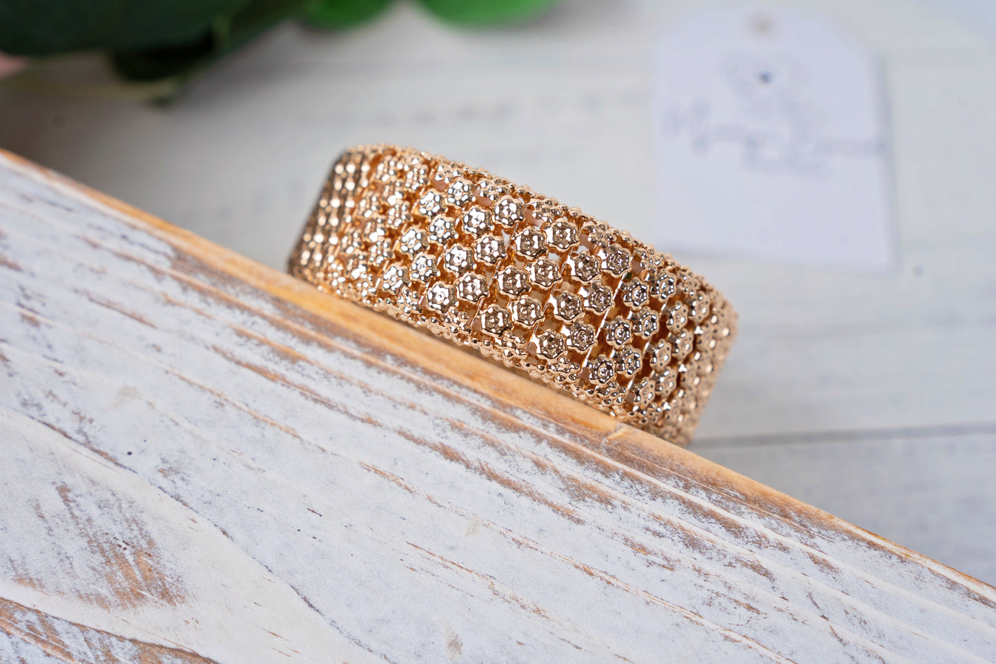 Gold Bangle Braclet