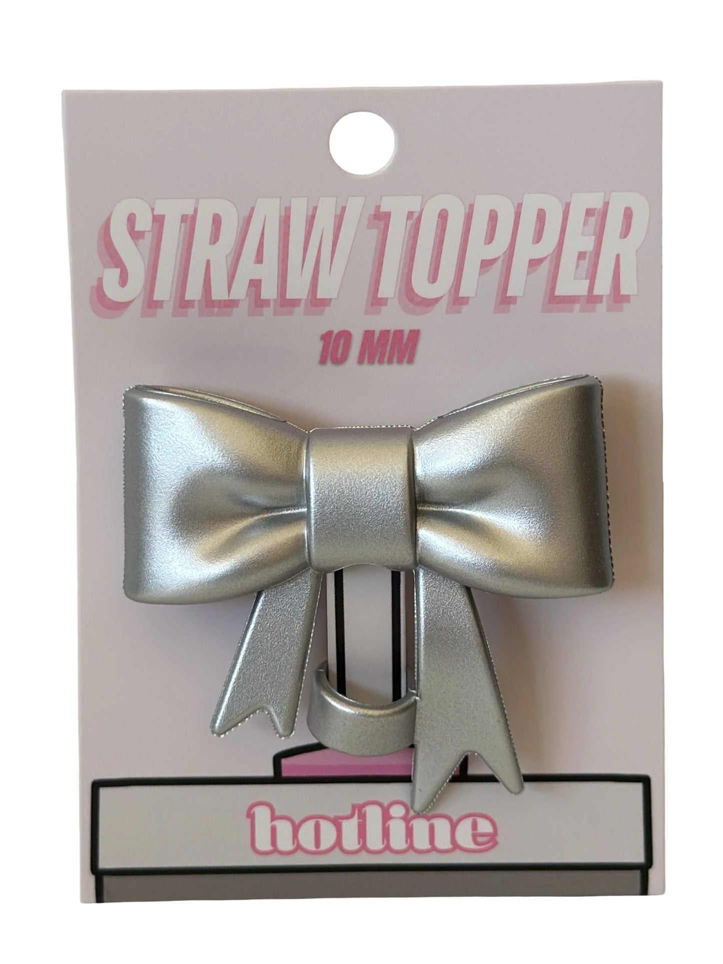 Bow Straw Topper