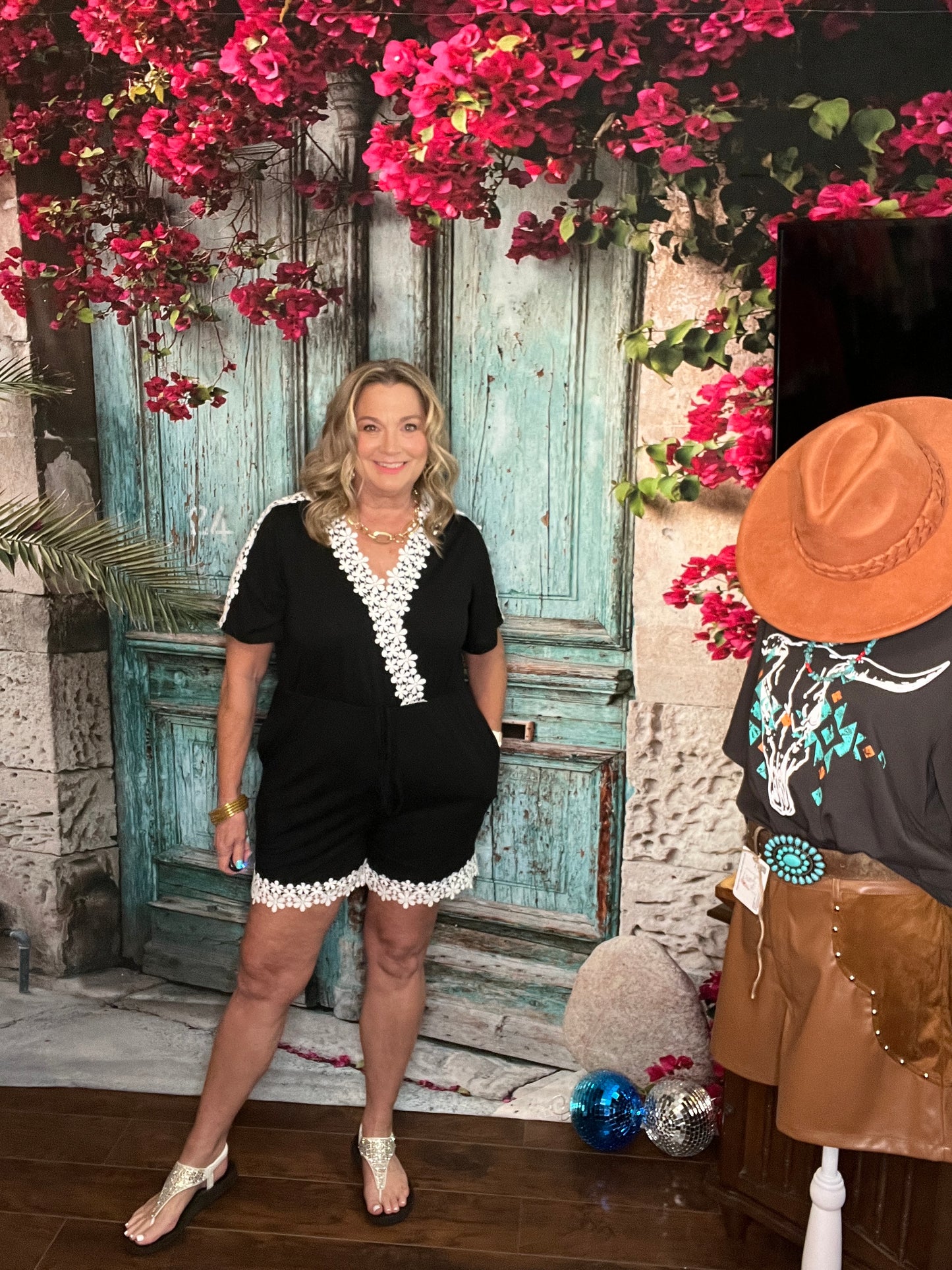 Wildflower Wrap Romper