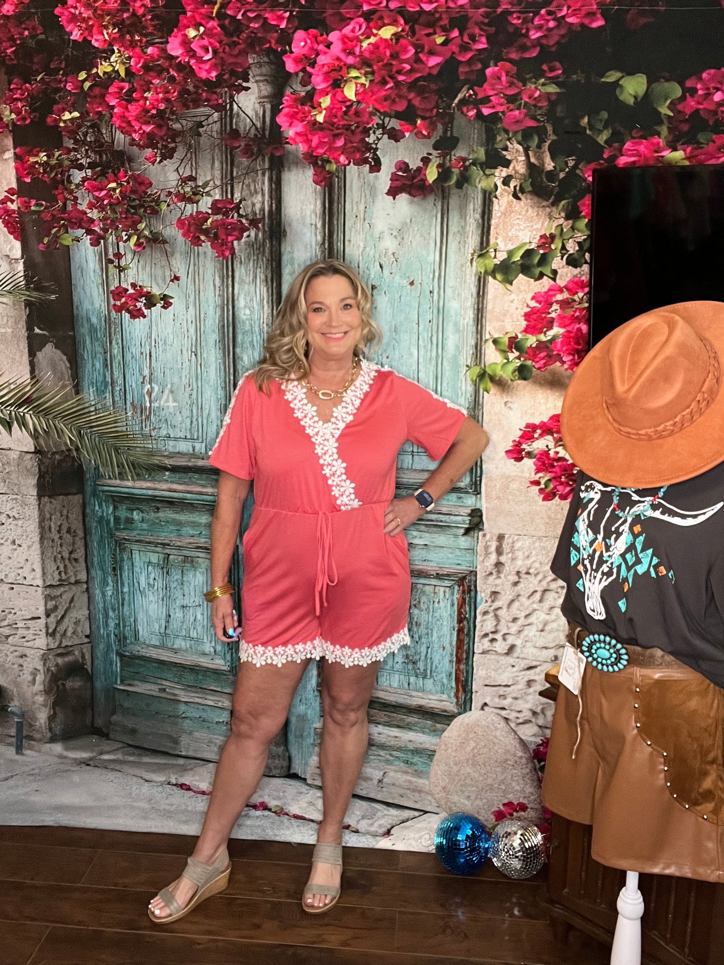 Wildflower Wrap Romper