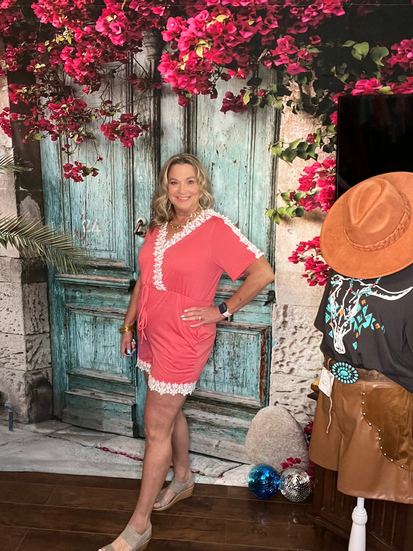 Wildflower Wrap Romper