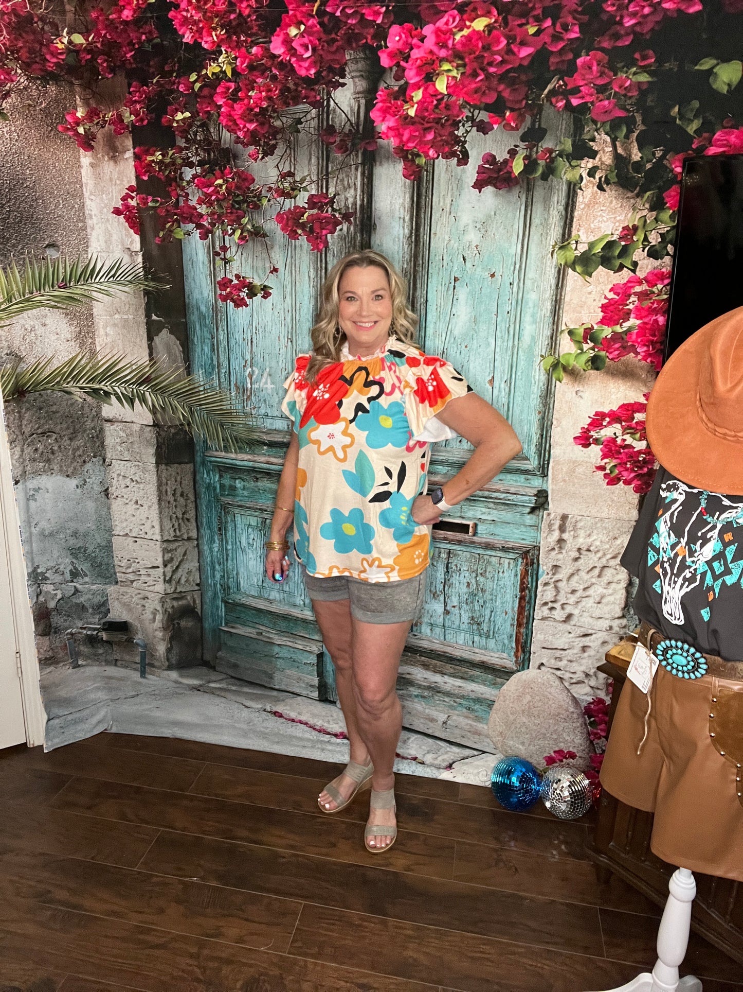 Bright Blooms Top