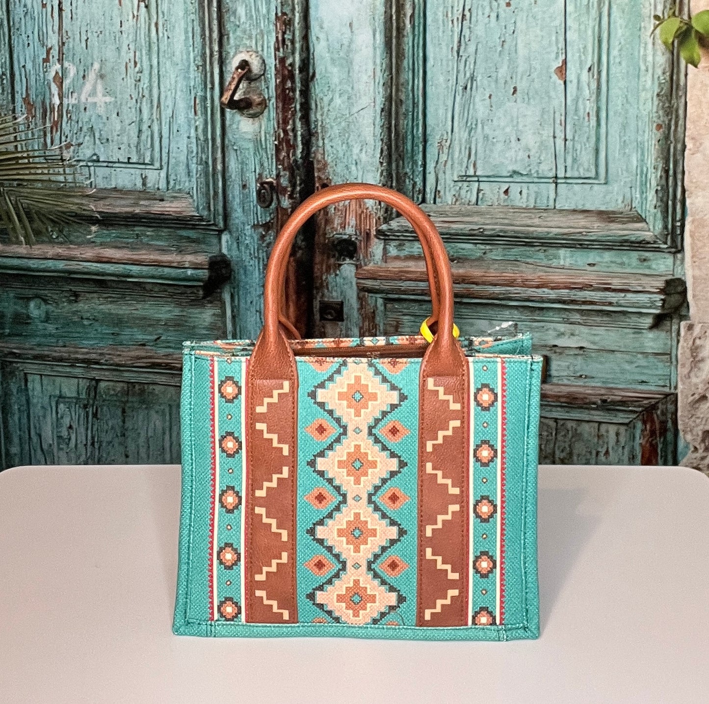 Turquoise Frontier Wrangler Handbag
