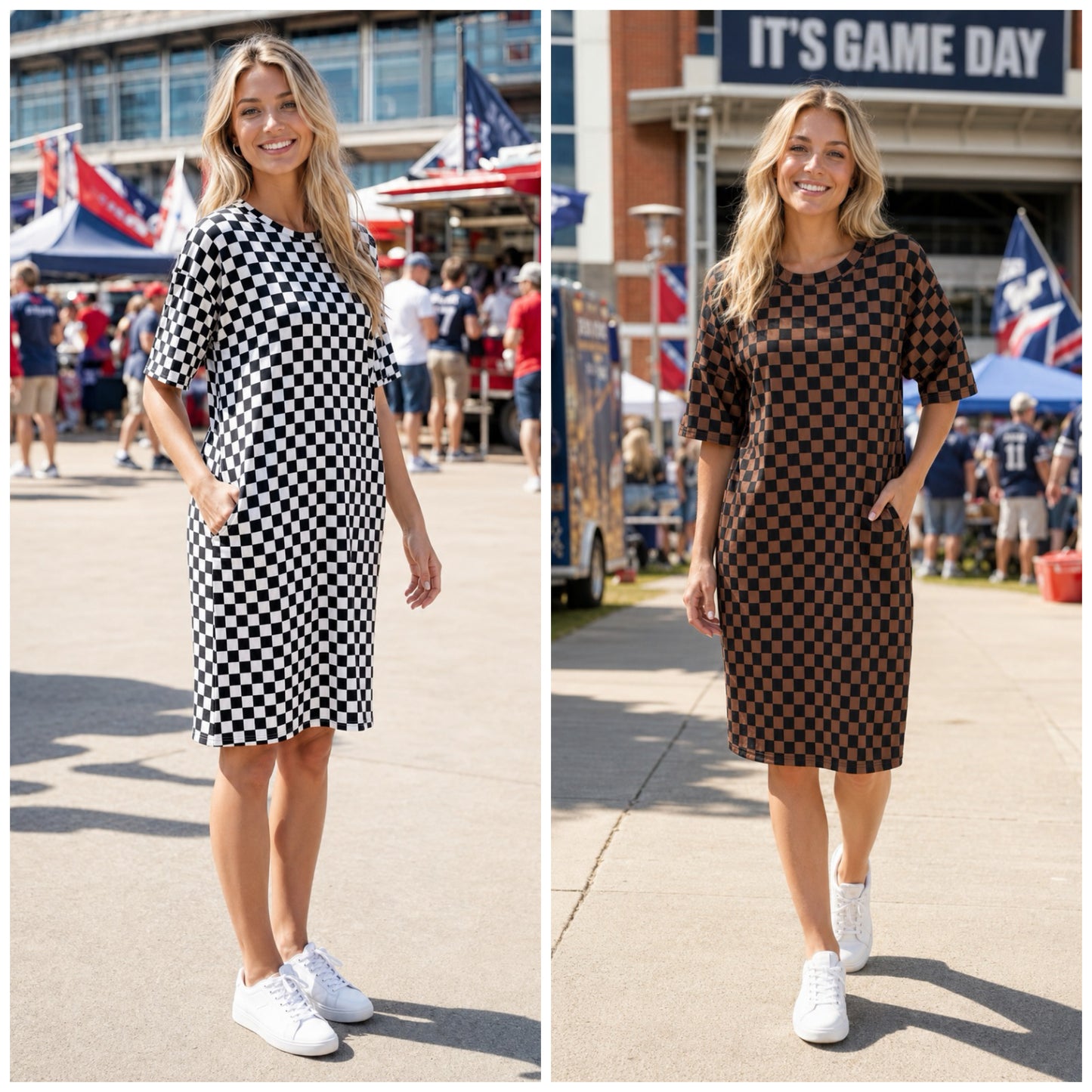 Country Check Dress