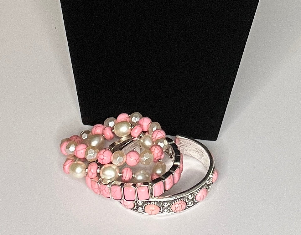 Blossom Stacks Bracelet Set