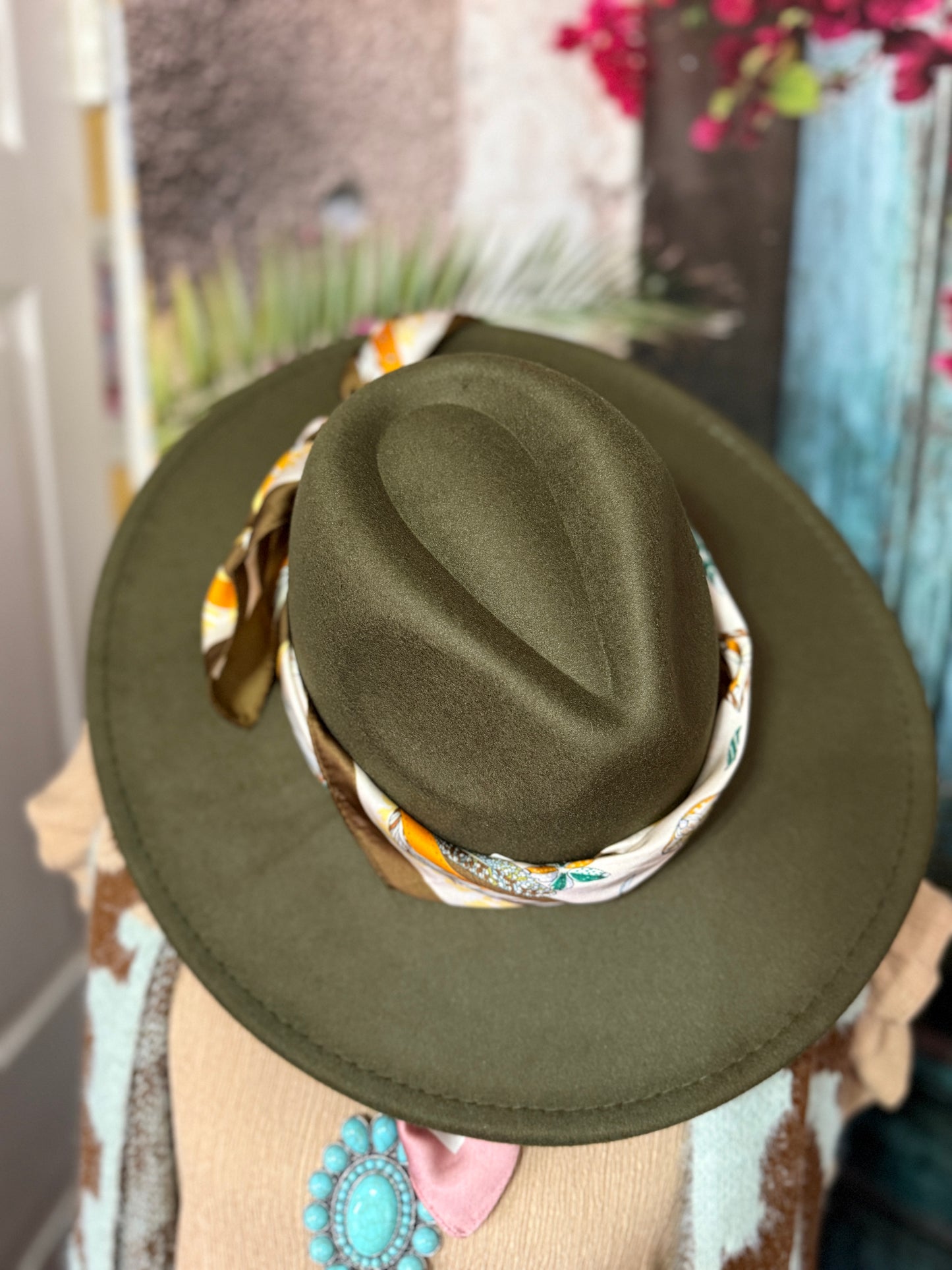 Golden Sage Brim Hat