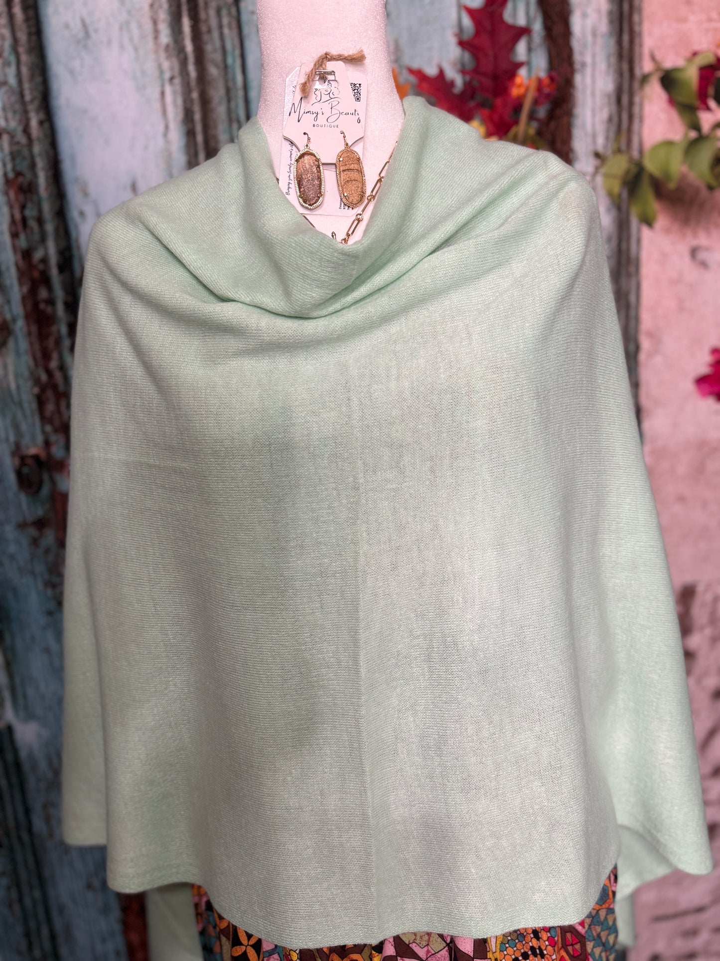 The Cozy Convertible Poncho