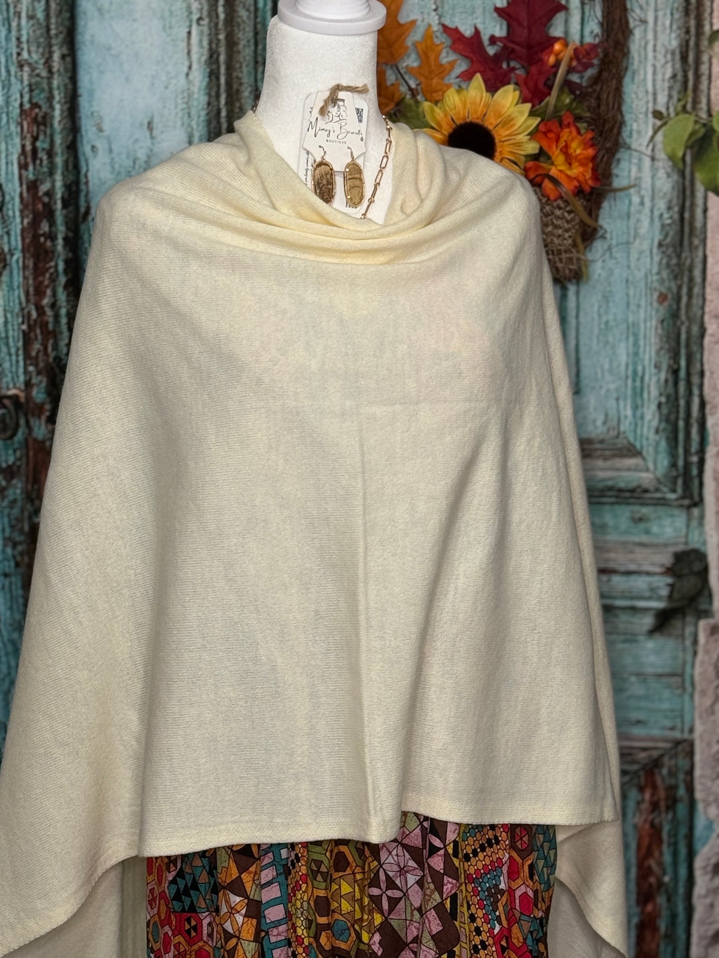 The Cozy Convertible Poncho