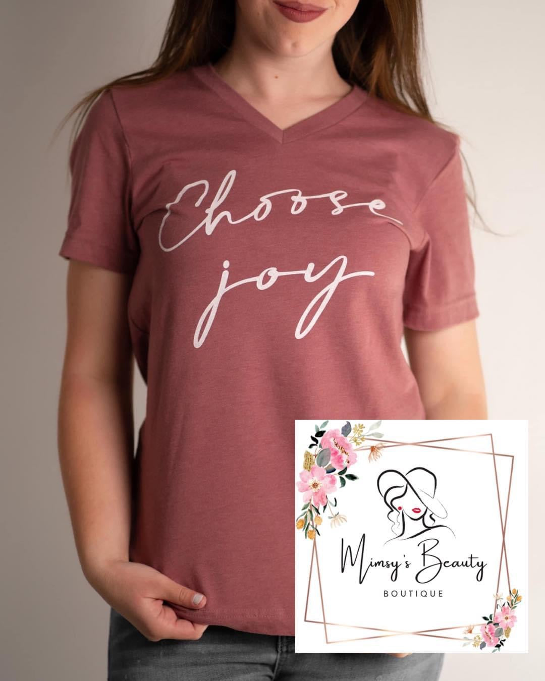 Choose Joy Graphic Tee