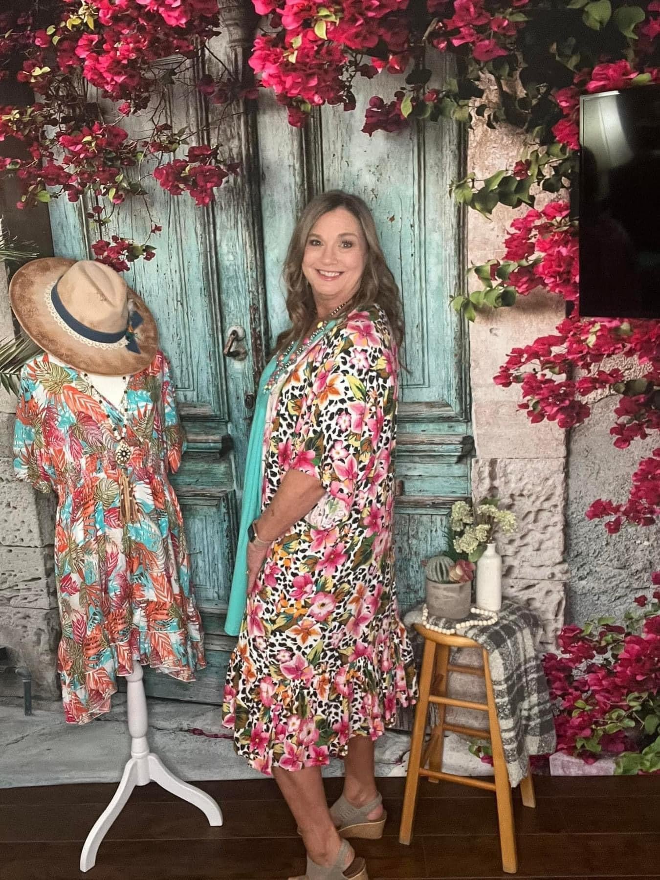 Blooming Oasis Maxi Duster