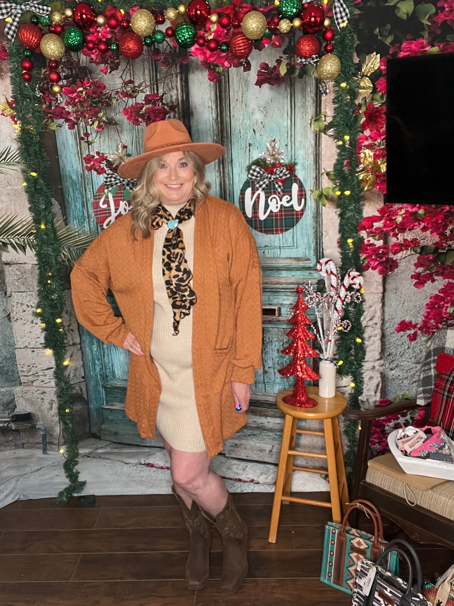 Chestnut Cozy Cardigan