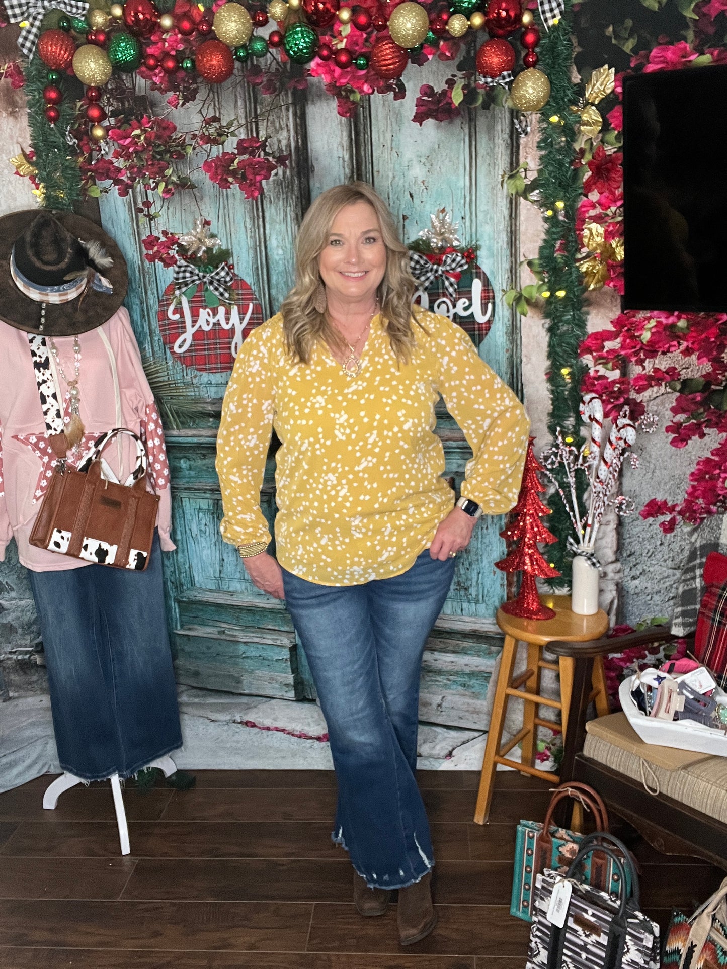 Sunlit Blossom Top