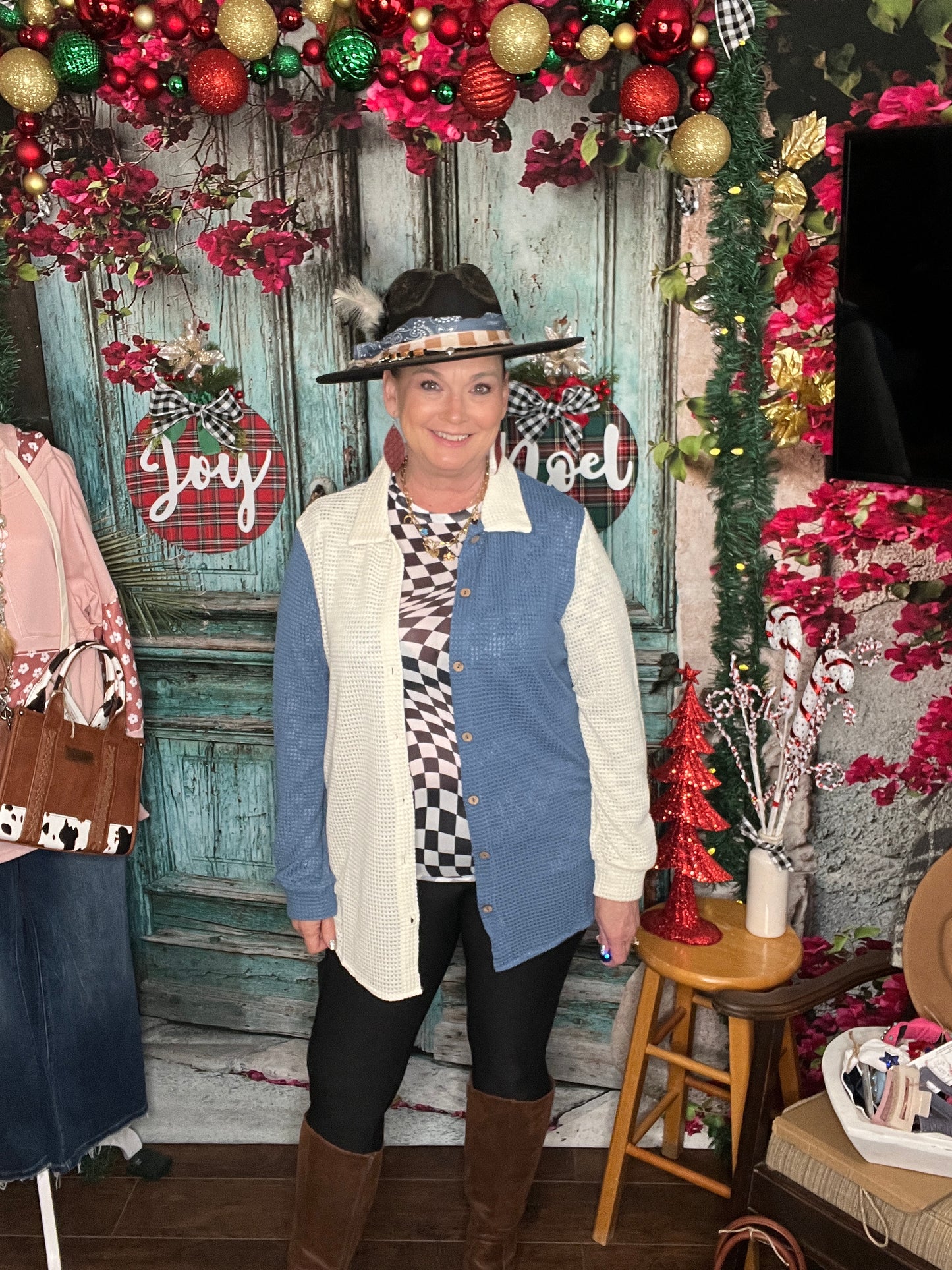 Monochrome Magic Mesh Top