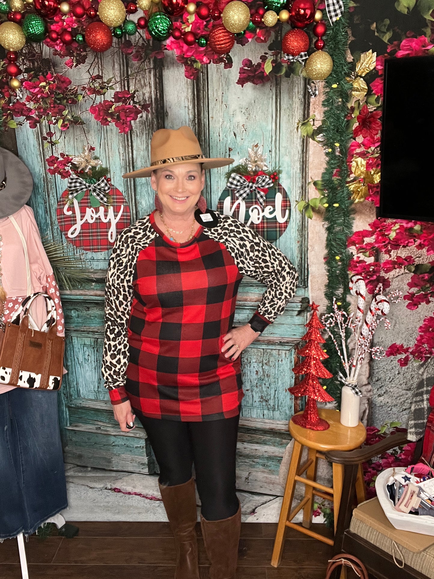 Wild Check Harmony Top