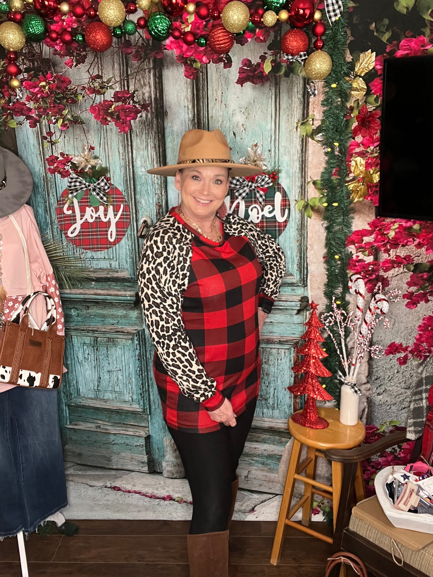 Wild Check Harmony Top