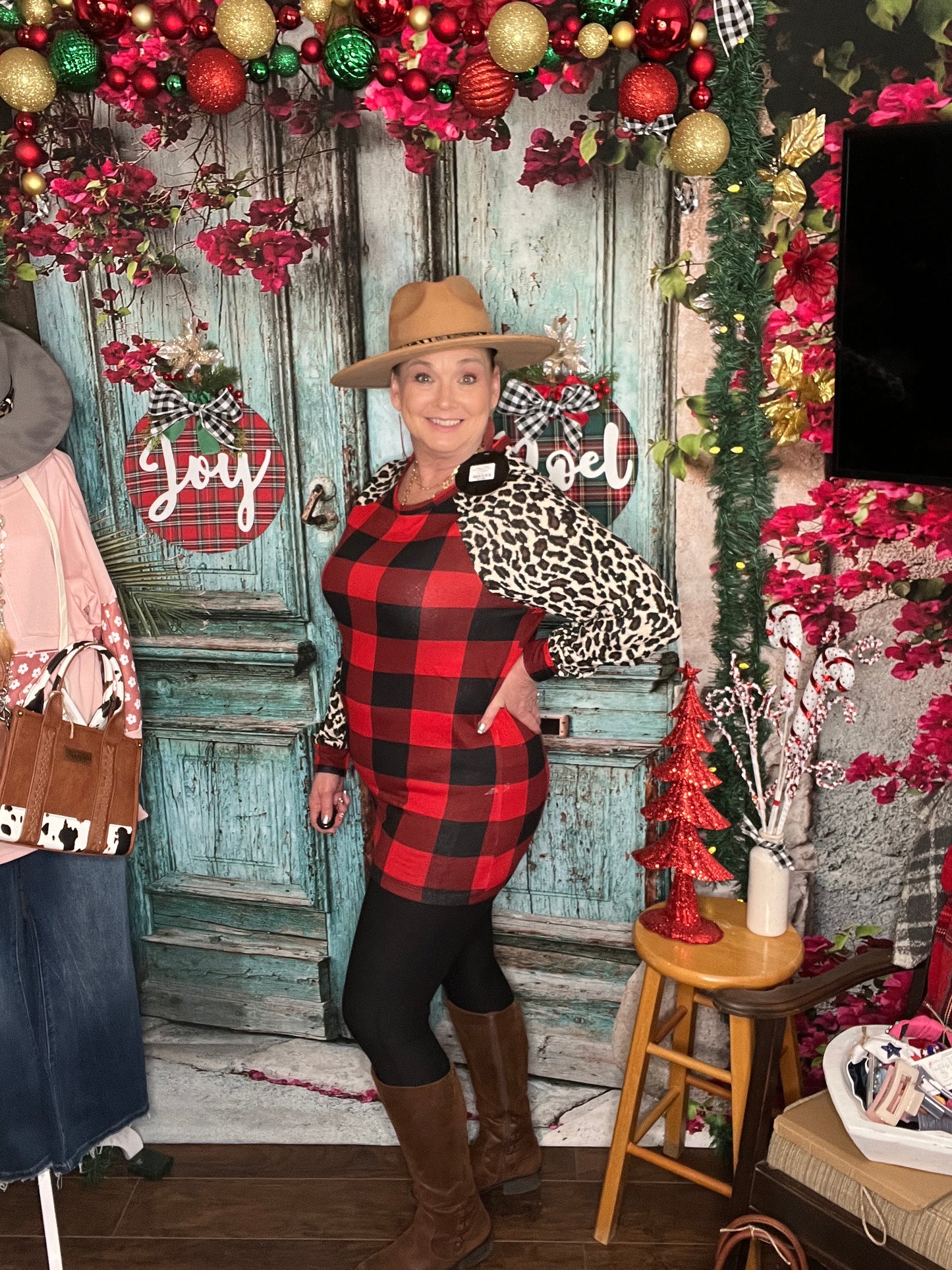 Wild Check Harmony Top