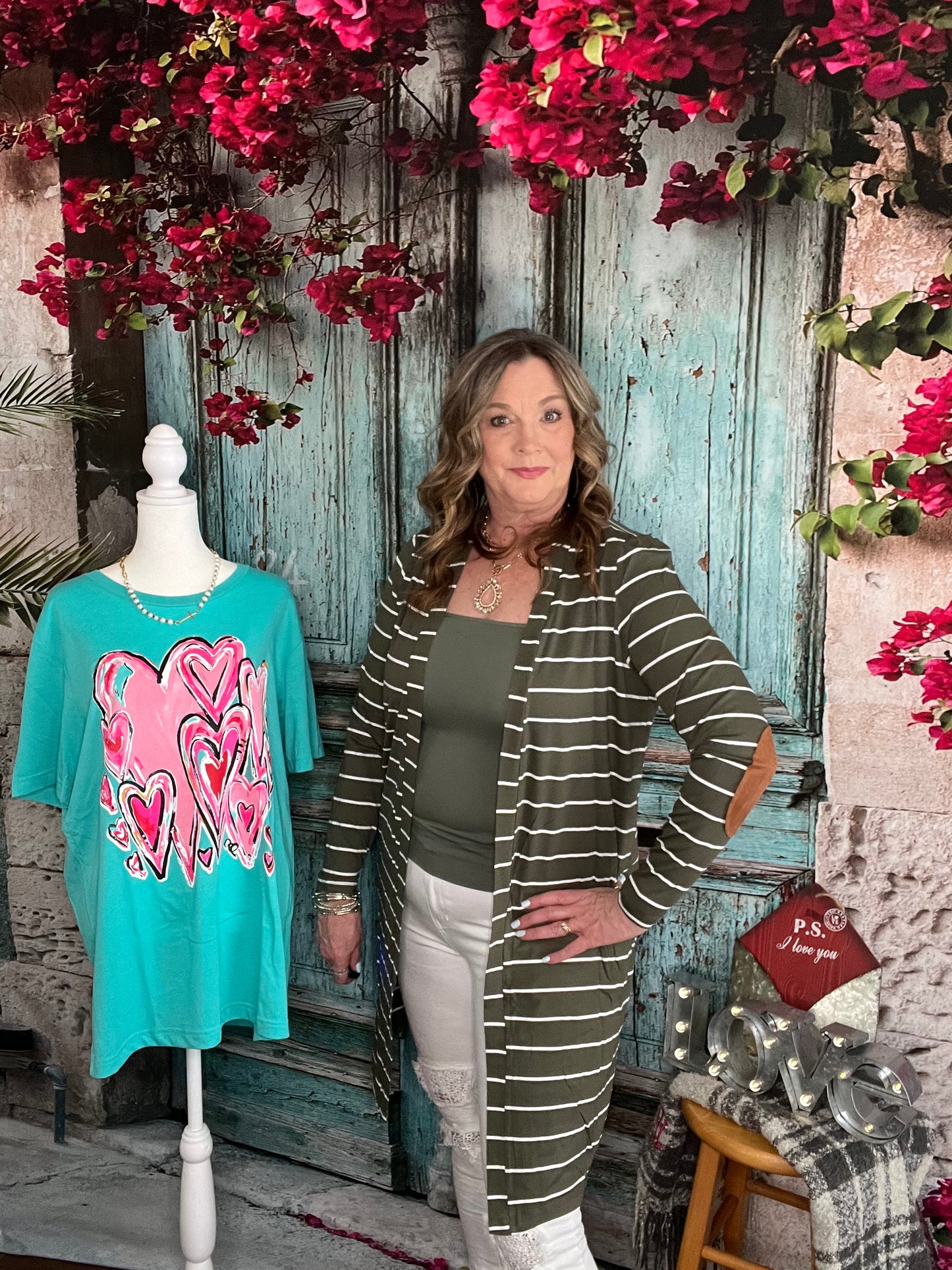 Olive Green Cardigan