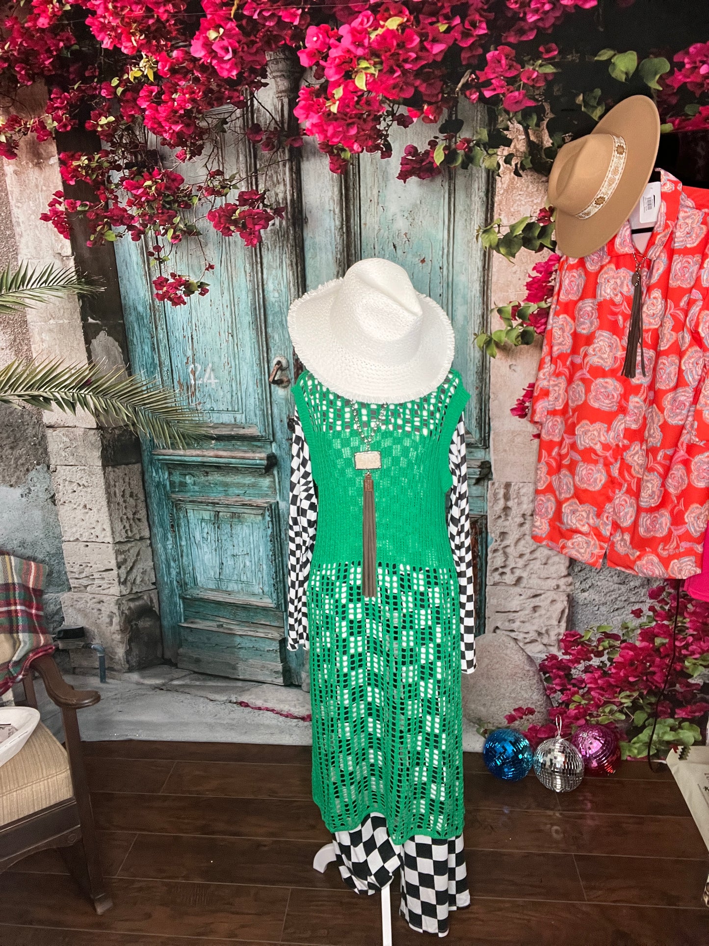 Boho Breeze Crochet Sweater