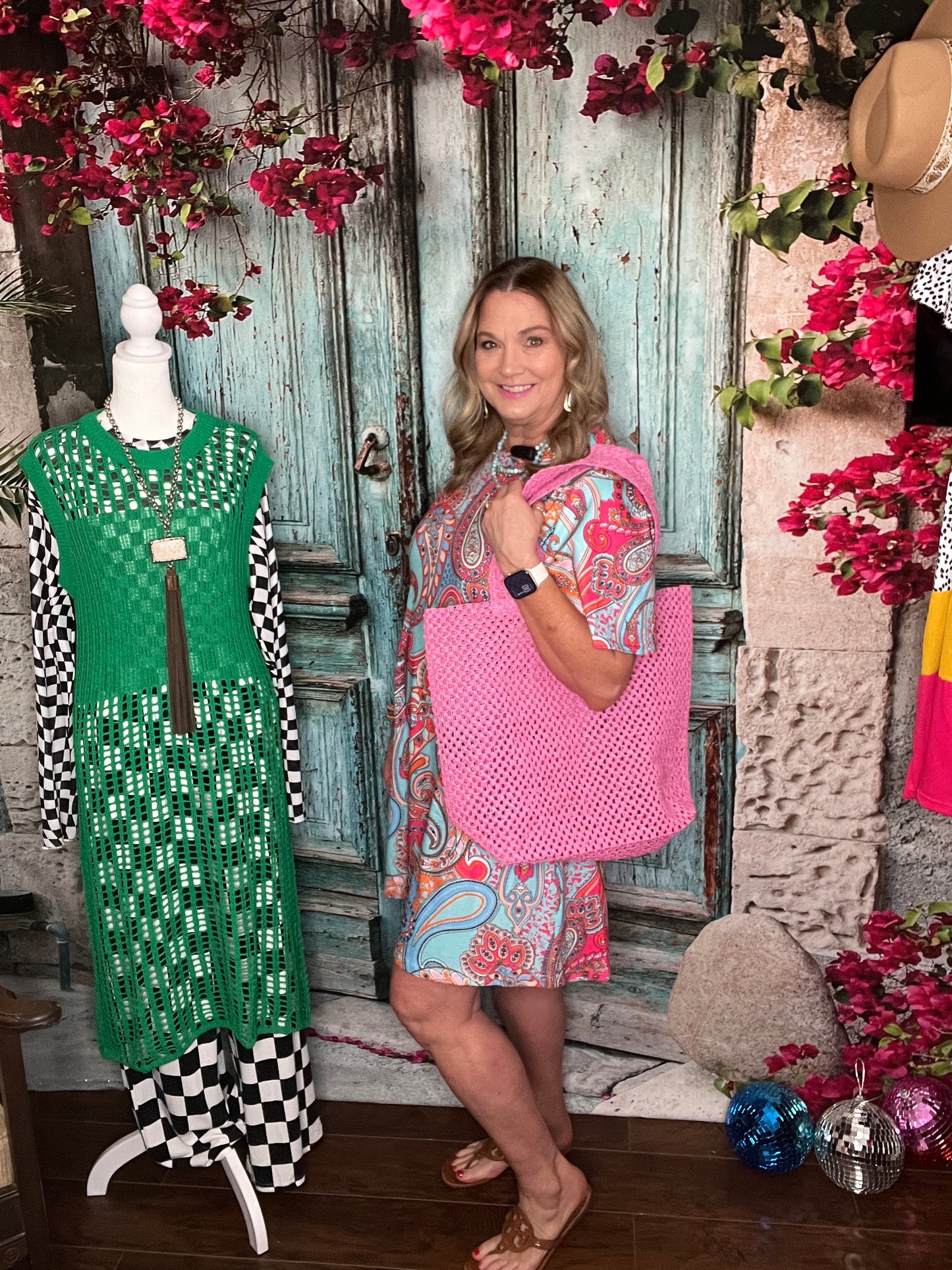 Paisley Paradise Shift Dress