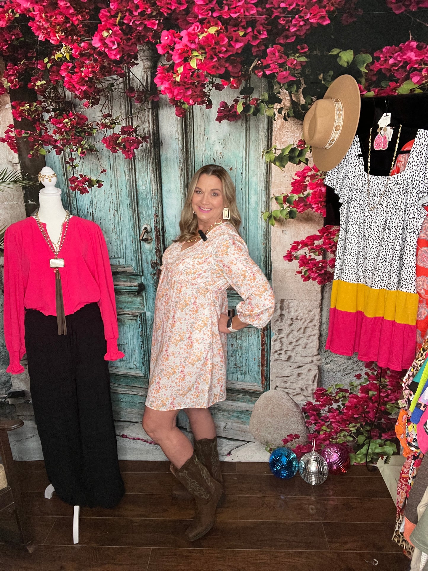 Golden Meadow Boho Dress
